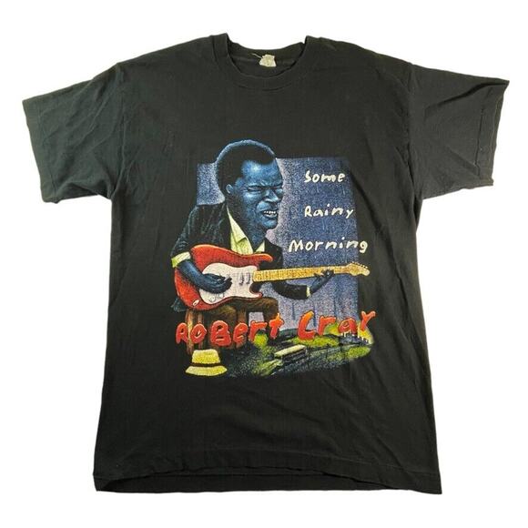 Vintage 1995 Robert Cray Some Rainy Morning European tour single stitch t-shirt